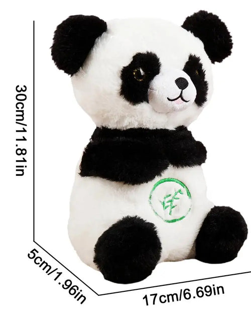 Load image into Gallery viewer, Soothing Panda Soft Panda Plushie Toy Plush Sound Machine Portable Plush Toy Music &amp; Sounds for Comforting Moments
