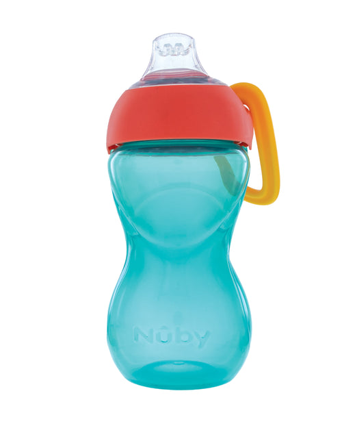 Load image into Gallery viewer, Click-It Soft Spout Sippy Cup with Carabiner, 10 Fl Oz
