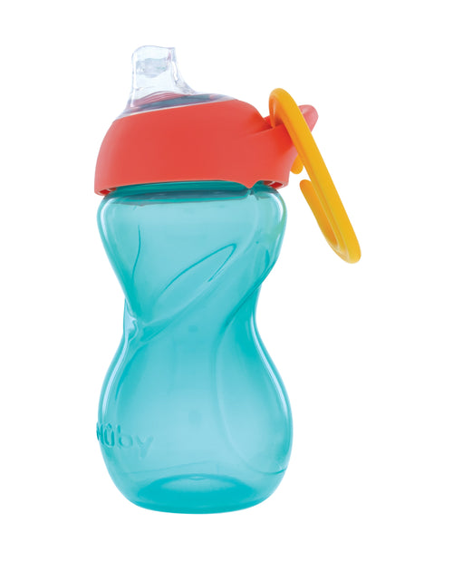 Load image into Gallery viewer, Click-It Soft Spout Sippy Cup with Carabiner, 10 Fl Oz
