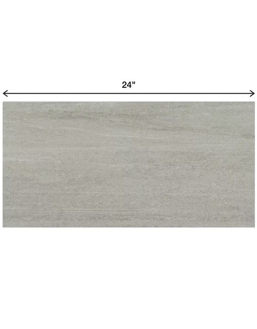 Load image into Gallery viewer, Nova Falls Gray 12 In. X 24 In. Porcelain Stone Look Floor and Wall Tile (15.6 Sq. Ft. / Case)
