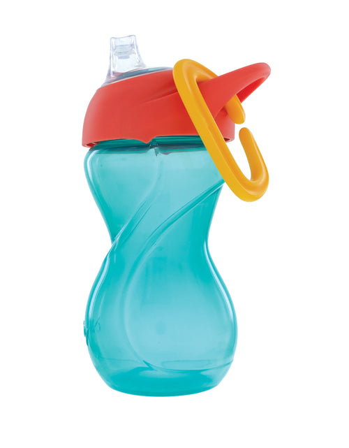 Load image into Gallery viewer, Click-It Soft Spout Sippy Cup with Carabiner, 10 Fl Oz
