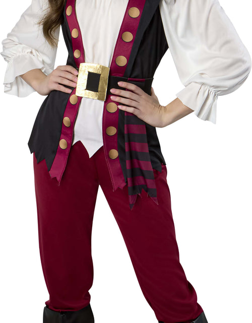 Load image into Gallery viewer, Pirate Halloween Costume for Adults, Womens Size L, by
