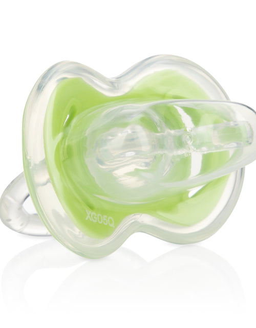 Load image into Gallery viewer, Gum-Eez Pacifier Teether Set with Cover, Blue/Green, 2 Pack
