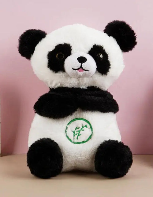 Load image into Gallery viewer, Soothing Panda Soft Panda Plushie Toy Plush Sound Machine Portable Plush Toy Music &amp; Sounds for Comforting Moments
