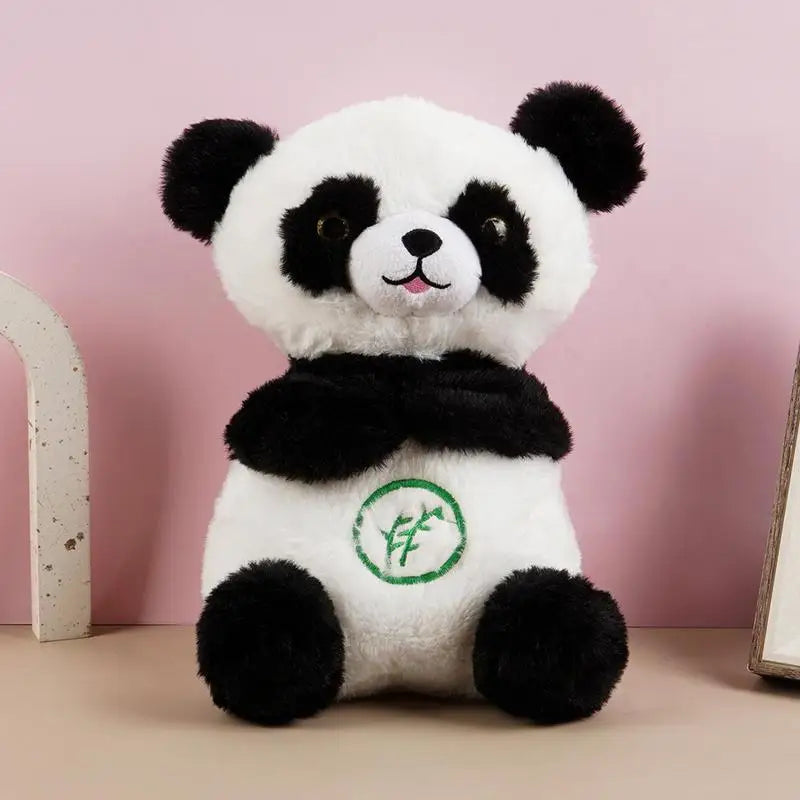 Soothing Panda Soft Panda Plushie Toy Plush Sound Machine Portable Plush Toy Music & Sounds for Comforting Moments