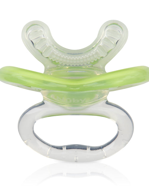 Load image into Gallery viewer, Gum-Eez Pacifier Teether Set with Cover, Blue/Green, 2 Pack
