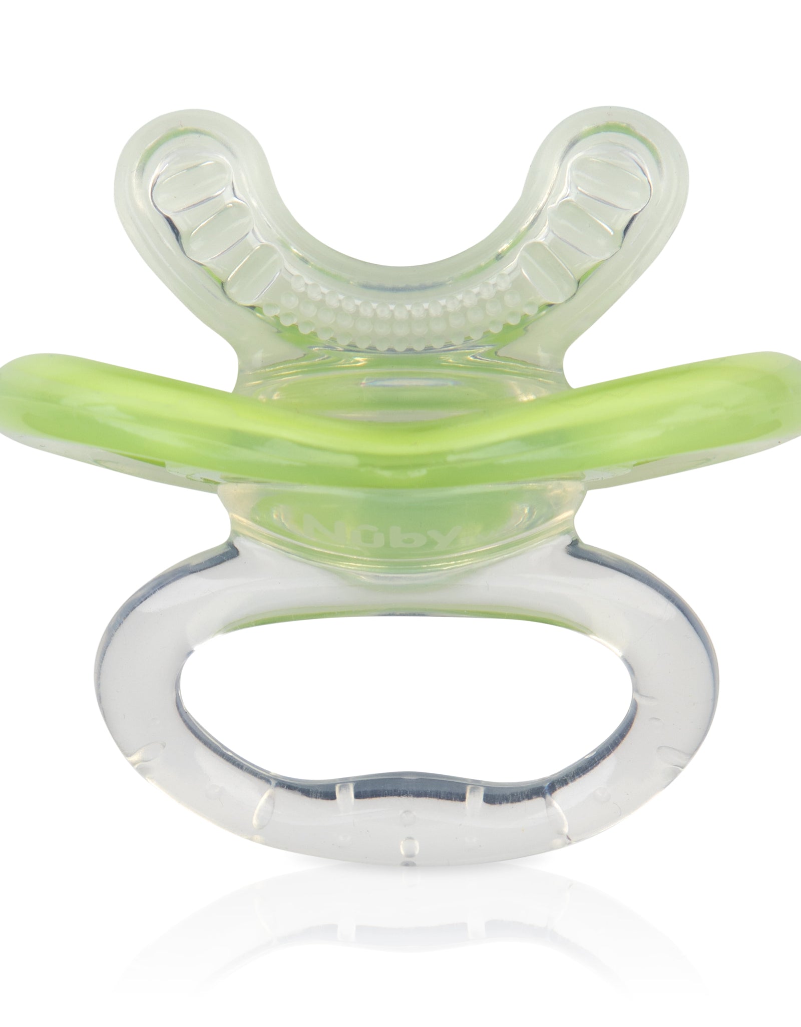 Gum-Eez Pacifier Teether Set with Cover, Blue/Green, 2 Pack