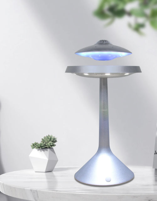 Load image into Gallery viewer, UFO Magnetic Levitation Floating Light LED Table Lamp Wired Bluetooth Speaker
